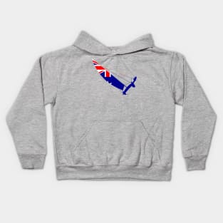 Australia catamaran trapeze sailing Kids Hoodie